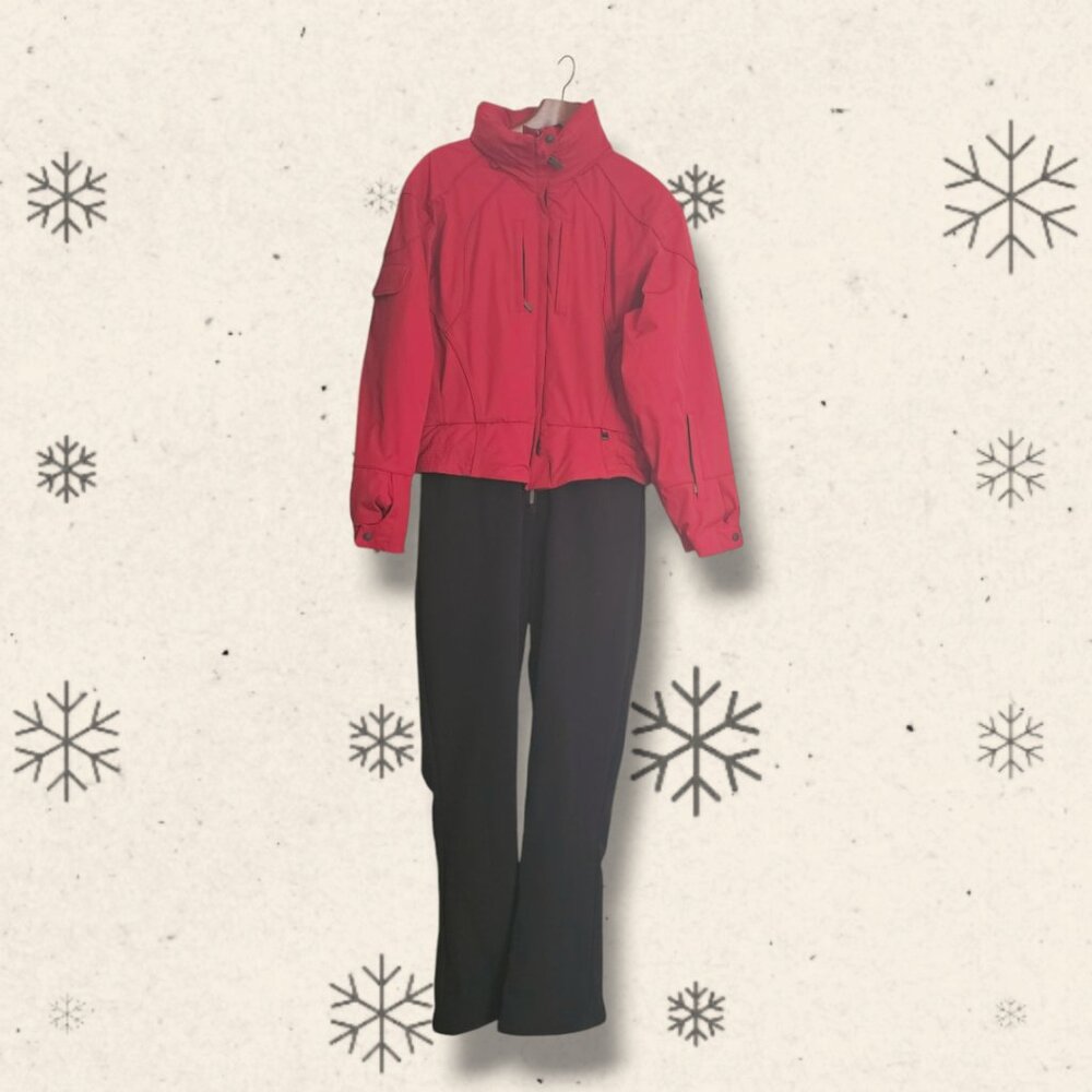 Vintage NILS One Piece Stretch Bottom Ski Suit